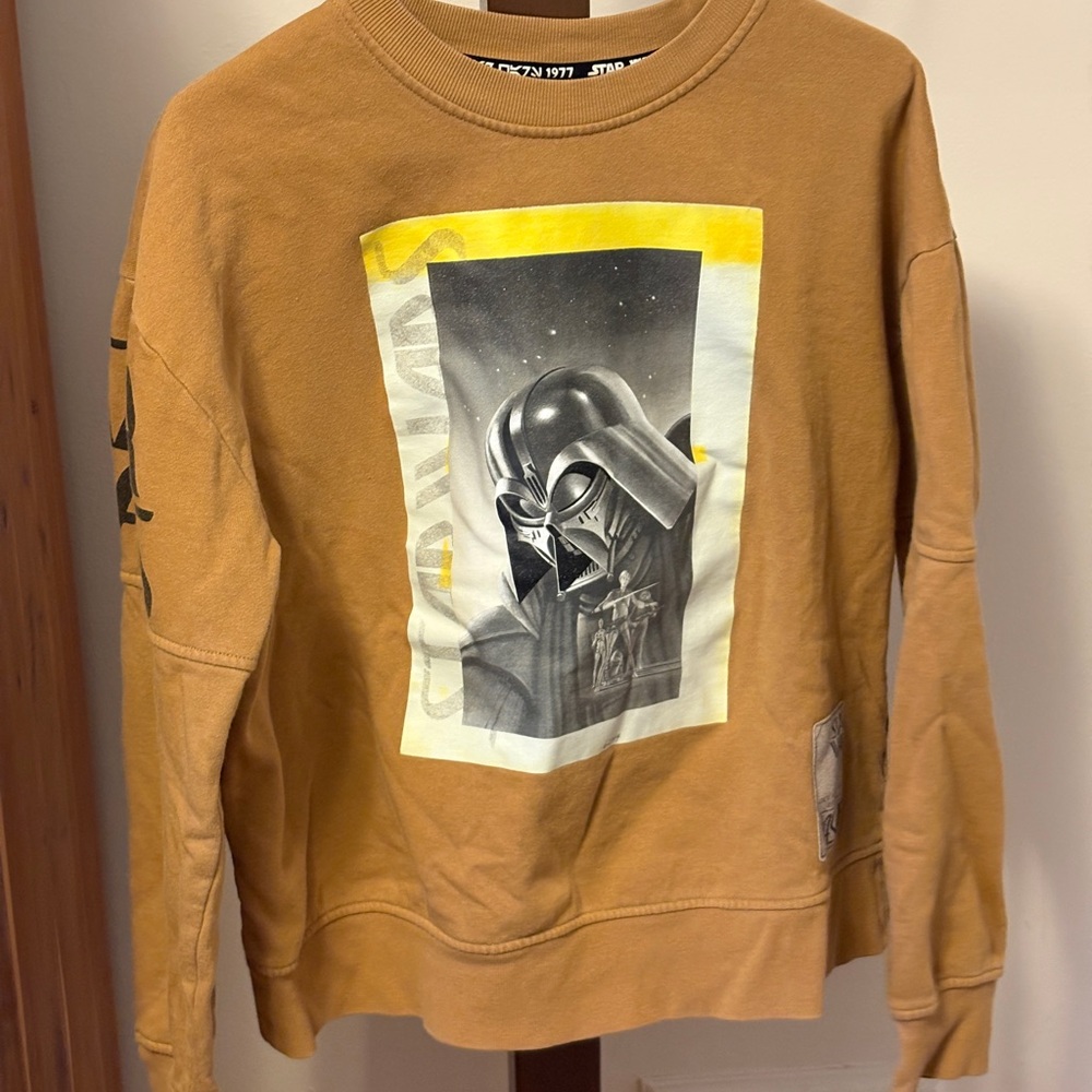 Set of three Star  Wars tops (jacket, sweatshirt, shirt), all medium